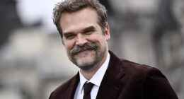 David Harbour was notably absent from the Stranger Things series five premiere in London on Thursday night while the rest of the cast were out in force