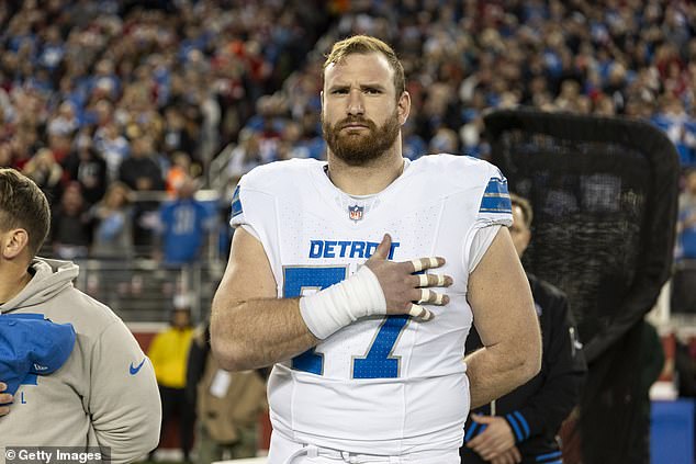 Former Detroit Lions center Frank Ragnow is returning to the team after retiring this summer