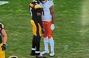 Jalen Ramsey (left) and Ja'Marr Chase clashed on Sunday