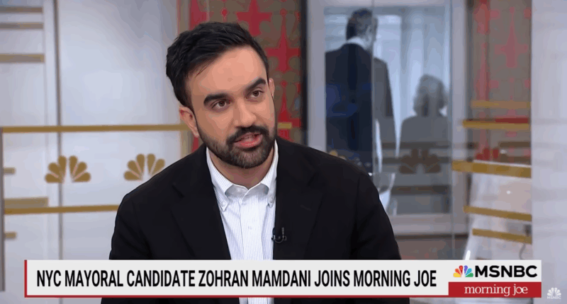 Mamdani talking to an idiot.