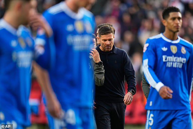 Real Madrid head coach Xabi Alonso is thought to be at odds with a number of his stars