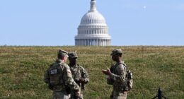 National Guard will remain in Washington DC at least until February after new orders