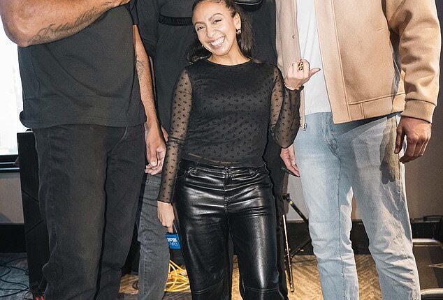 Daily Mail attended the Tall Tour meetup in New York City over the weekend, where we talked to some of the biggest people to discuss the highs and lows of their massive stature