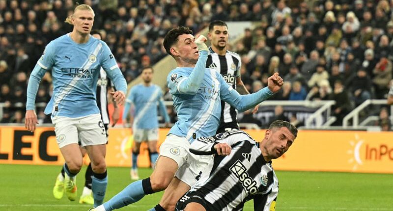 Newcastle vs Manchester City - Premier League LIVE: Latest score, team news and updates as Phil Foden is denied penalty as VAR deems incident not worthy of a second look by referee