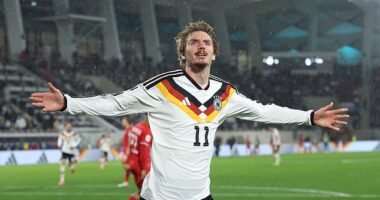 Newcastle man Nick Woltemade spared Germany's blushes by scoring two in Luxembourg