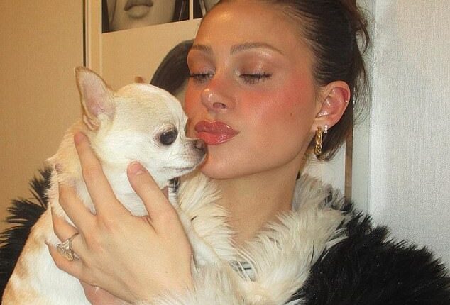 Nicola Peltz claims her beloved chihuahua Nala was left injured and in severe physical distress after a routine grooming at HoundSpa's mobile van in Bedford, New York last year