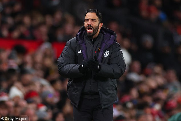 Ruben Amorim has told his players that there will be no excuses if Manchester United cannot improve their record on the road