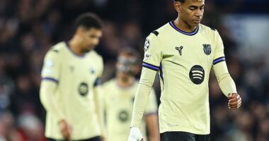 Lamine Yamal and Co of Barcelona endured a night to forget as they lost 3-0 to Chelsea