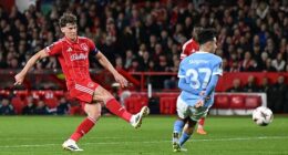 Captain Ryan Yates was among the scorers as Nottingham Forest earned a 3-0 win over Malmo