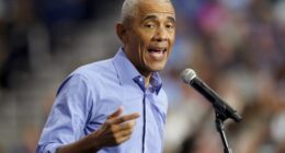 Obama Stumps for Spanberger at Event