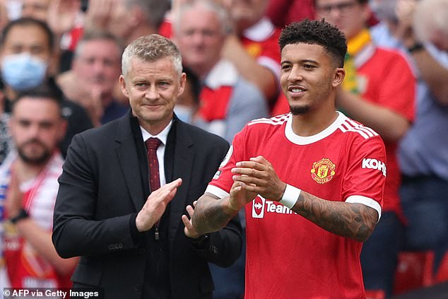 Ole Gunnar Solskjaer has shared why Jadon Sancho had an unlucky start at Man United