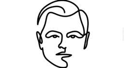 “One-Line Celebrities”: Our Simple But Challenging Single Line Portraits (28 Pics)