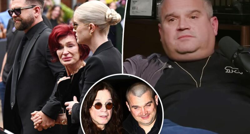 Ozzy Osbourne's rarely seen son Louis reflects on rocker's funeral