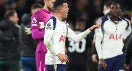 Tottenham star Pedro Porro says that fans sparked his row with Lucas Bergvall on Saturday