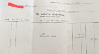 People Are Sharing Medical Bills From The 20th Century To Show Just How Out-Of-Hand Prices Are Now (30 Pics)