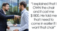 Person Doesn’t Joke Around With His $1.8K Office Chair, Loses Job Over It