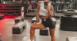 Personal trainer Alicia Beveridge, 41, was at the peak of her fitness when sudden loss of sight in one eye lead to emergency brain surgery