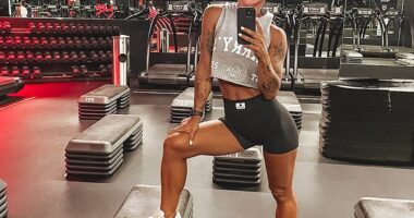 Personal trainer Alicia Beveridge, 41, was at the peak of her fitness when sudden loss of sight in one eye lead to emergency brain surgery
