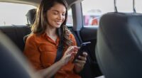 A police officer posted a stark warning about accepting drinks from rideshare drivers (stock image)