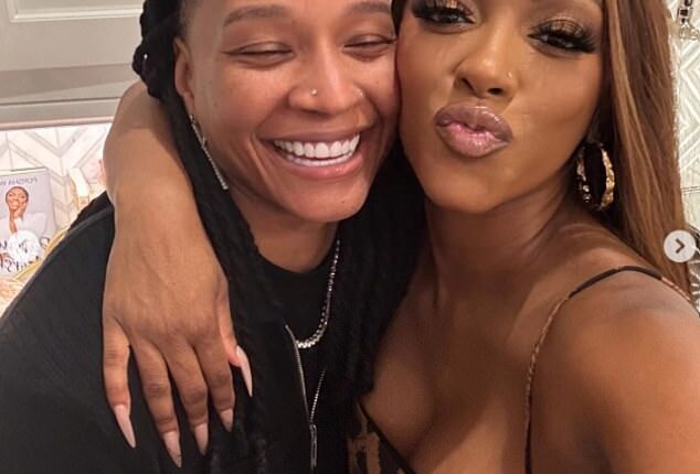 Porsha Williams has revealed her girlfriend's identity, nearly two months after announcing she is dating a woman