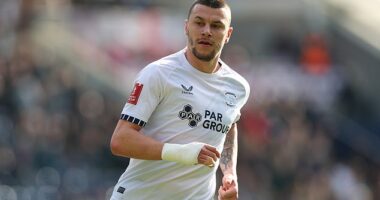 Preston forward Milutin Osmajic has been banned for nine matches after a panel ruled he had racially abused Hannibal Mejbri