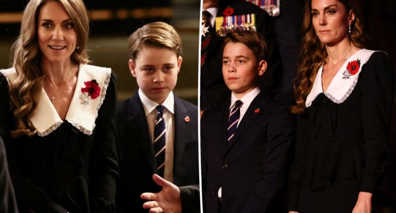 Prince George joins mom Kate Middleton for Festival of Remembrance