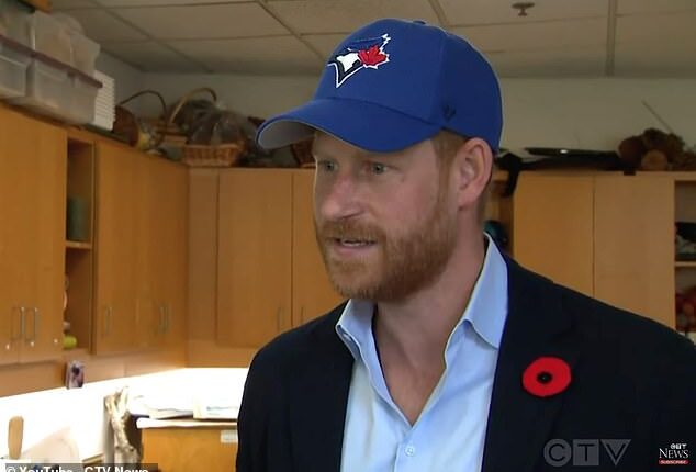 When asked by CTV News if there was anything he would like to say about the scandalous move, Harry said: 'Oh the LA Dodgers hat, hatgate. Firstly I would like to apologise to Canada for wearing it'