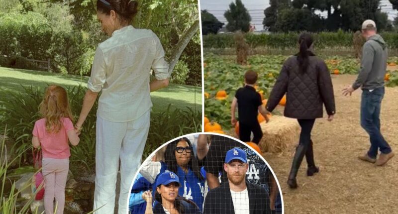 Prince Harry isn't loving Meghan Markle's recent posts of him and their kids