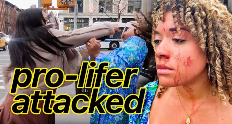 “Pure Evil”: Pro-Life Activist Left Bloody After Vile Attack During Abortion Street Interview