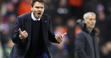 Rangers boss Danny Rohl is still searching for his first victory in this season's Europa League