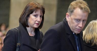 Rachel Reeves was warned by a second firm of estate agents that she needed a licence to let out her family home, The Mail on Sunday has been told. Pictured: The Chancellor with her husband, Nicholas Jocey