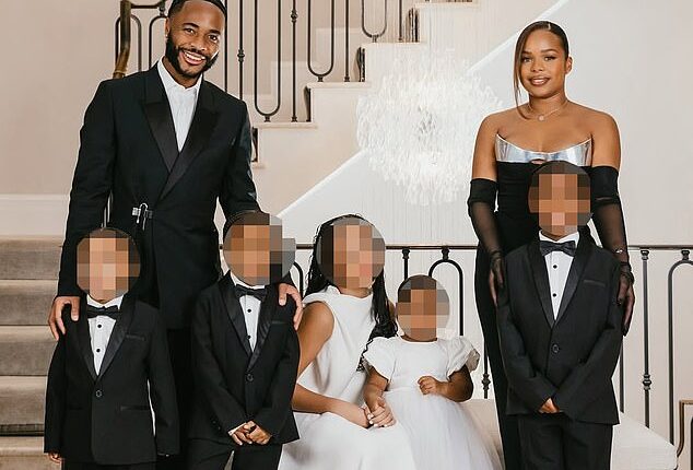 Raheem Sterling was the victim of a house break-in while at home with his children
