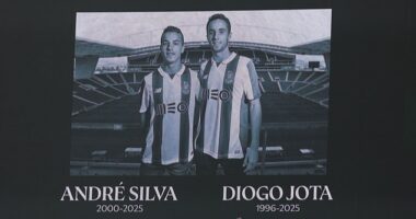 In an attempt to pay tribute to Andre Silva and Diogo Jota, Real Madrid inadvertently included the wrong photo