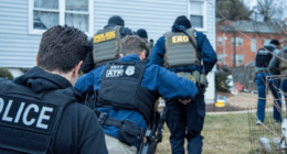 ICE and Police operation