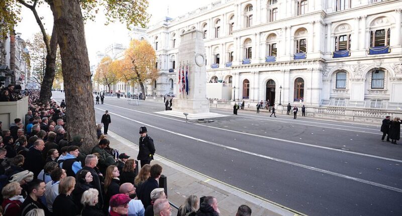 Remembrance Day LIVE: Veterans prepare to march past the Cenotaph after King Charles and Royal Family lay wreaths honouring those killed in conflict