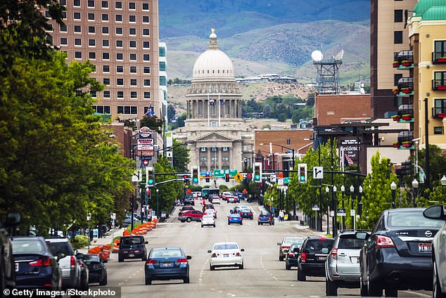 Boise, Idaho's capital and largest city with a population of 250,000, remains the state's lone liberal stronghold