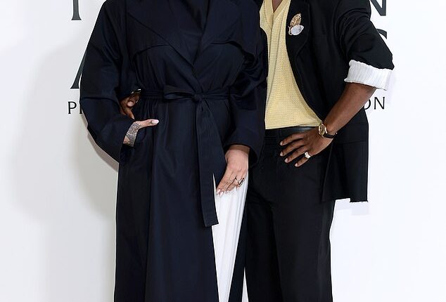 Rihanna and her partner A$AP Rocky put on a disarmingly cute united front when they hit the red carpet of the 2025 CFDA Fashion Awards on Monday evening