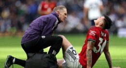 Ruben Amorim fears Benjamin Sesko may have suffered a serious knee injury against Spurs