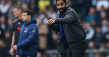 Ruben Amorim has warned his Manchester United players that they are 'far from perfection'