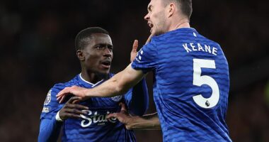 Ruben Amorim urges his Man United stars to FIGHT each other just like Idrissa Gueye and Michael Keane as Red Devils boss shares fear his side will 'return to the feeling of last season' after defeat by Everton