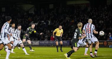 Callum McGregor unleashes an unstoppable stoppage-time winner for Celtic