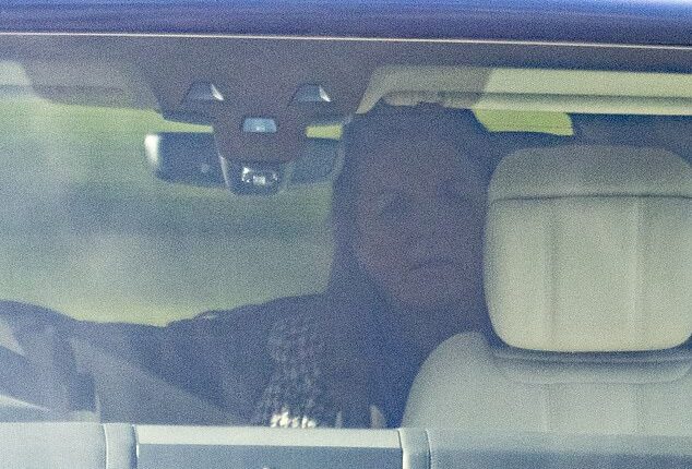 Sarah Ferguson (pictured in 2022) is 'blaming herself' and may quit the UK as she finally separates from her disgraced ex-husband Andrew Mountbatten Windsor