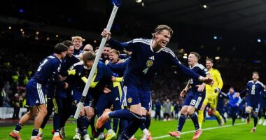 Scotland goes World Cup WILD: Fans declare 'American bars won't know what's hit them' as pubs erupt, brilliant commentary goes viral... and Ally McCoist loses his voice!