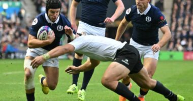 Scotland v New Zealand live: Score and updates as hosts seek historic first win over All Blacks in international rugby clash