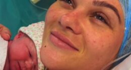 Shaughna Phillips has given birth to her second child with her boyfriend Billy Webb, she announced on Instagram on Sunday