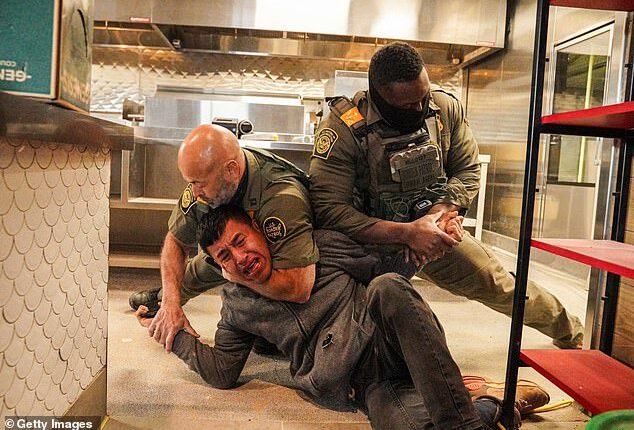 Americans are losing favorability of Immigration and Customs Enforcement (ICE) due to their brutal raids rounding up illegal immigrants