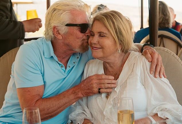 Sir Richard Branson has paid tribute to his wife Lady Joan, who passed away aged 80