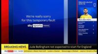 Sky Sports News cut out on Thursday afternoon shortly after conducting a cup draw