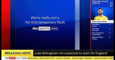 Sky Sports News cut out on Thursday afternoon shortly after conducting a cup draw