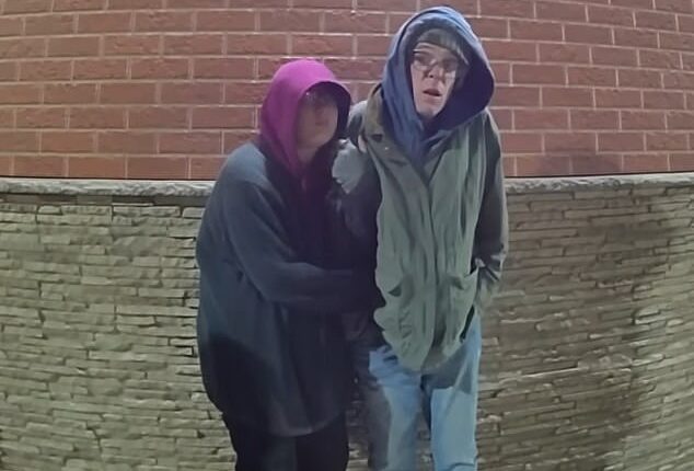 Bodycam footage captured the moment the 'Slender Man' stabber Morgan Geyser threw a tantrum as she was arrested with her transgender lover after cutting off her ankle monitor